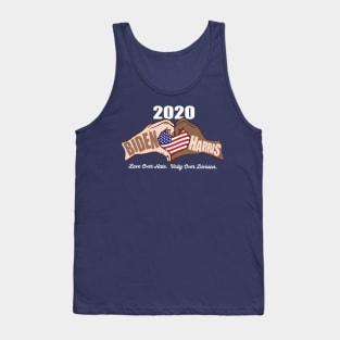 Biden Harris 2020 Hands In Heart Shape Tank Top